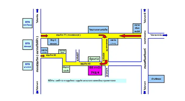 แผนที่ พีพี การปัก