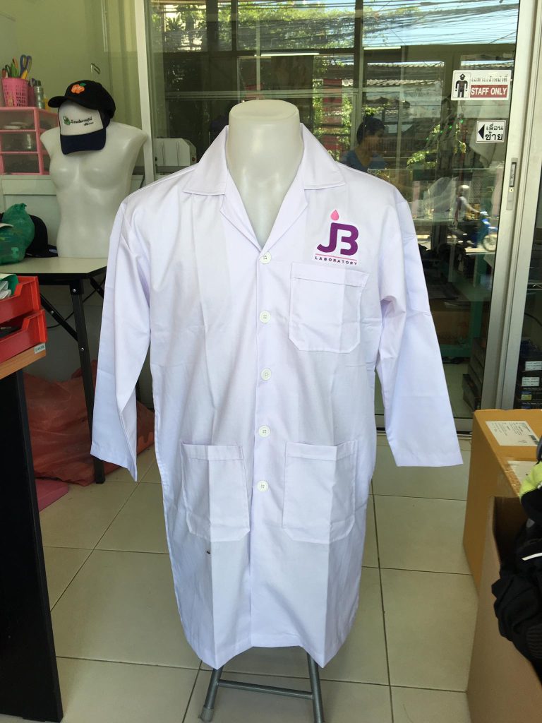 ปักเสื้อรพ.,เสื้อกาวน์,คลินิก